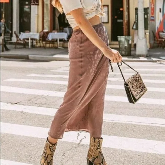 Spell and the Gypsy Jacquard Maxi Fishtail Ocean Skirt Purple XXL - Picture 4 of 10